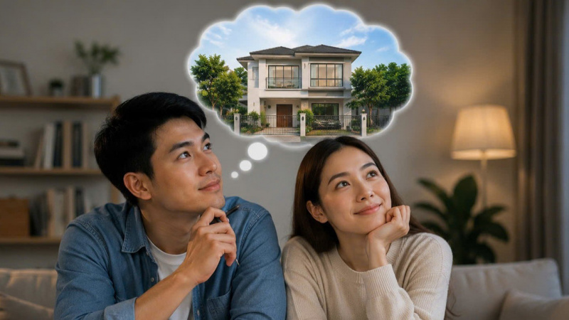 Mất cả đời mới đủ tiền mua nhà, vợ chồng quyết vay thêm gần 2 tỷ để an cư