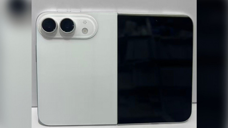Lộ diện thiết kế hoàn chỉnh của iPhone gập, có thể chỉ bán màu trắng
