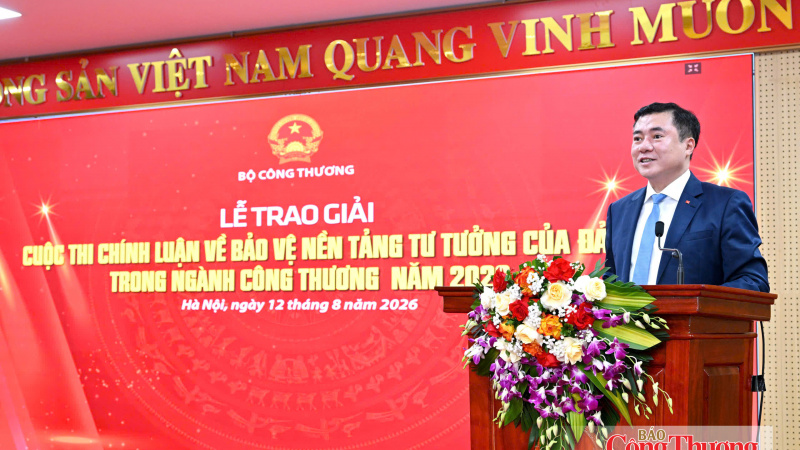 Cuộc thi chính luận bảo vệ nền tảng tư tưởng của Đảng trong ngành Công Thương trao giải 28 tác phẩm xuất sắc
