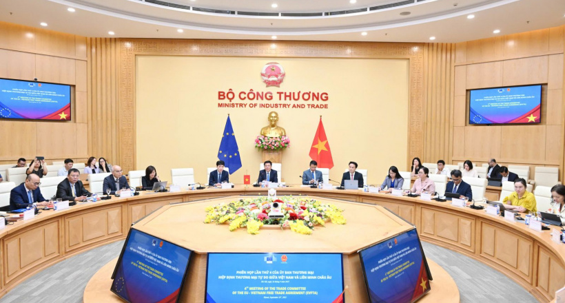 Phiên họp Uỷ ban Thương mại Hiệp định thương mại tự do Việt Nam – EU (EVFTA) lần thứ tư