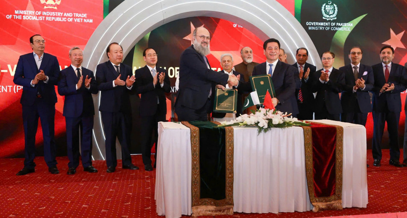 Bộ trưởng Nguyễn Hồng Diên chủ trì Diễn đàn Doanh nghiệp Việt Nam – Pakistan và ký Tuyên bố chung về việc khởi động Đàm phán Thỏa thuận Thương mại Ưu đãi Việt Nam - Pakistan