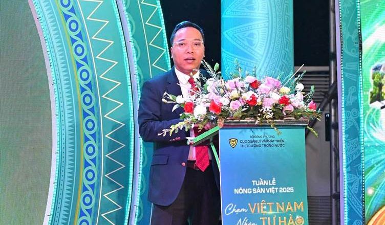 Thứ trưởng Nguyễn Hoàng Long dự lễ khai mạc Tuần lễ Nông sản Việt 2025