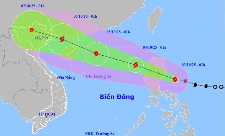 Bão số 11 Manto vào biển Đông hôm nay, miền Bắc có khả năng chịu ảnh hưởng trực tiếp