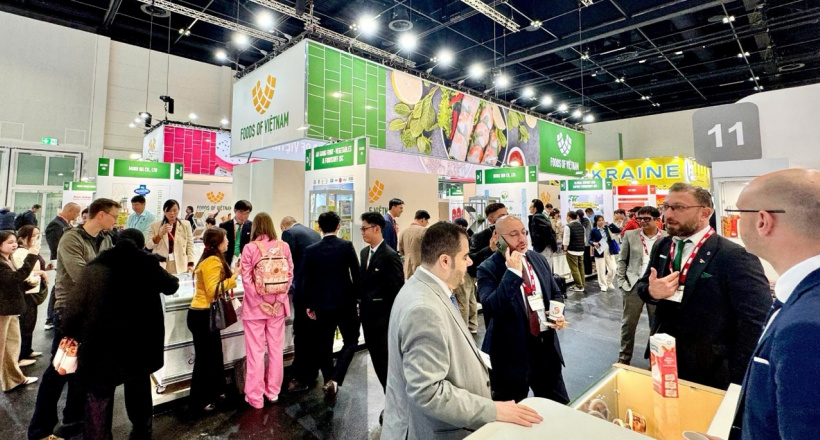 Doanh nghiệp Việt gây ấn tượng tại Hội chợ Quốc tế công nghiệp thực phẩm Anuga 2025