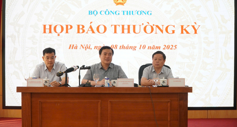 Bộ Công Thương họp báo thường kỳ quý III/2025