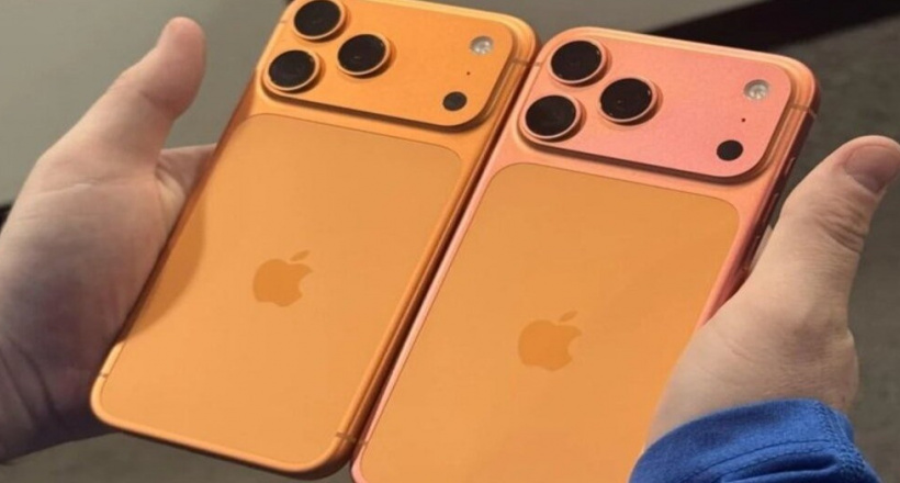 iPhone 17 Pro bất ngờ "bay màu" từ cam sang vàng hồng