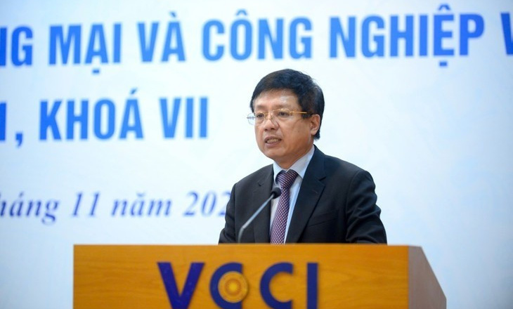 Ông Hồ Sỹ Hùng được bầu giữ chức Chủ tịch VCCI nhiệm kỳ 2021-2026