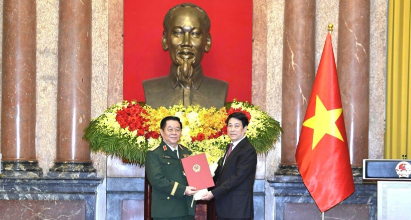 Chân dung Đại tướng Nguyễn Trọng Nghĩa, Chủ nhiệm Tổng cục Chính trị