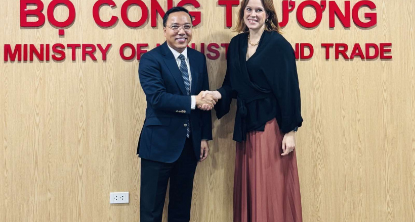 Thứ trưởng Nguyễn Hoàng Long tiếp Quốc Vụ khanh, Thứ trưởng Bộ Khí hậu và Doanh nghiệp Thuỵ Điển