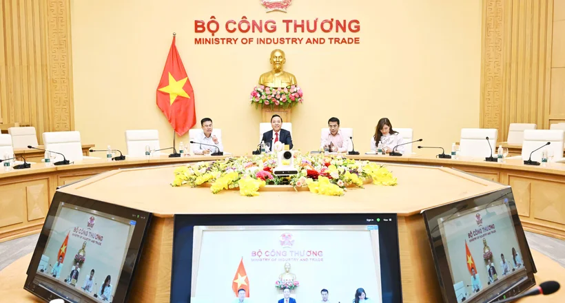 Thứ trưởng Nguyễn Hoàng Long làm việc trực tuyến với Giám đốc IEA Fatih Birol