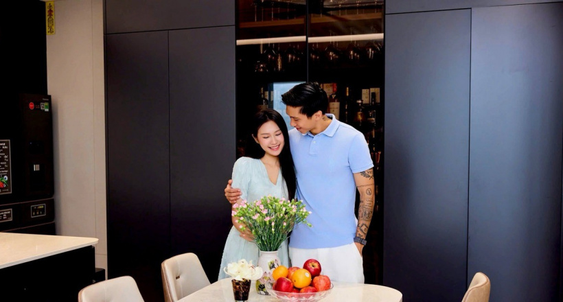 “Đột nhập” biệt thự 4 tầng của danh thủ Đoàn Văn Hậu và bà xã Doãn Hải My