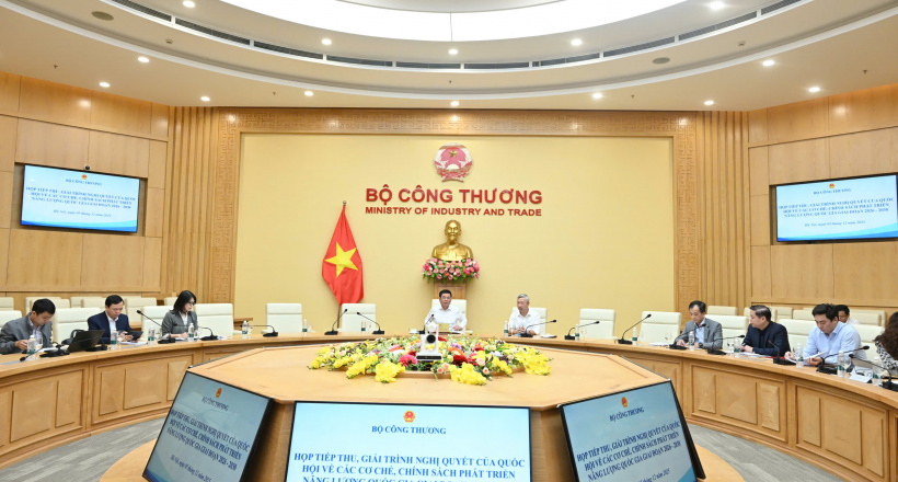 Bộ Công Thương họp tiếp thu, giải trình Nghị quyết của Quốc hội về các cơ chế, chính sách phát triển năng lượng quốc gia giai đoạn 2026 - 2030