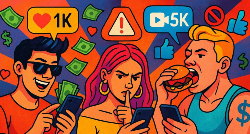 Tiktoker Cún Bông, Hoàng Hường, Ngân 98: Quyền lực của các “thánh chém” hay ếch chết tại miệng?