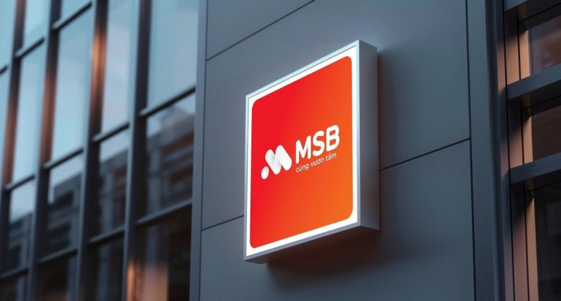 Lãi suất huy động ngân hàng MSB đi ngang trong tháng 8/2025