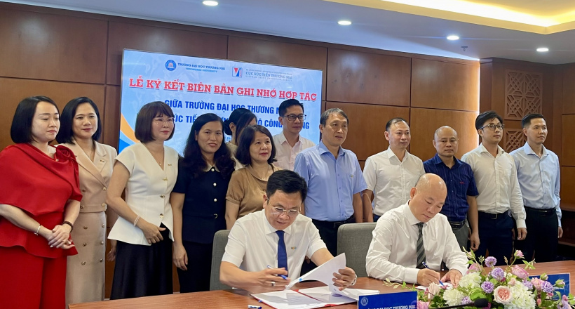 Cục Xúc tiến thương mại ký kết hợp tác với Trường Đại học Thương mại