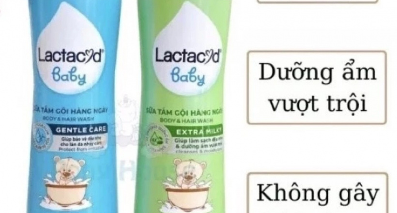 Sữa tắm gội trẻ em nhãn hiệu Lactacyd Baby Extra Milky bị làm giả, bán tràn lan trên thị trường