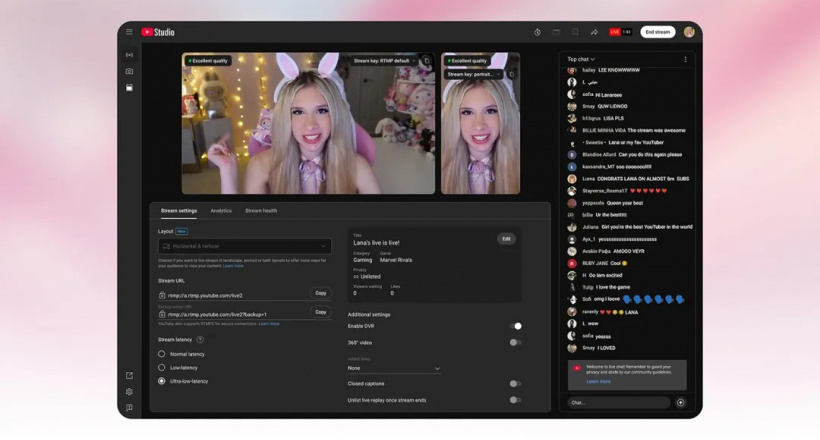 YouTube tăng sức mạnh cho các nhà sáng tạo nội dung bằng tính năng livestream mới