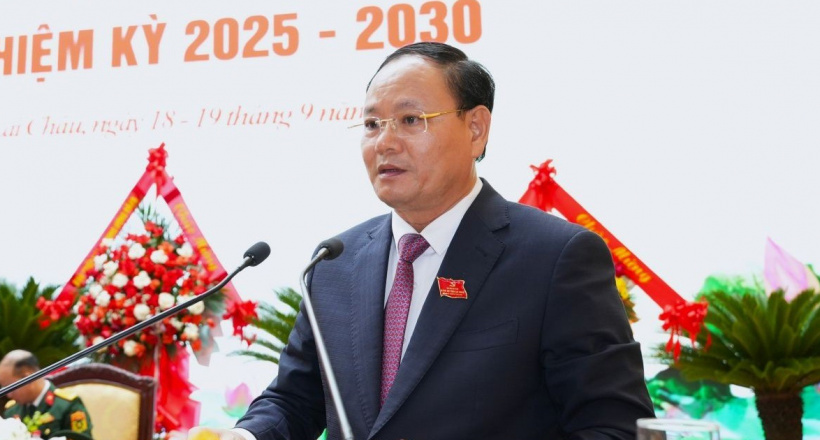 Ông Lê Minh Ngân được bầu giữ chức Bí thư Tỉnh ủy Lai Châu