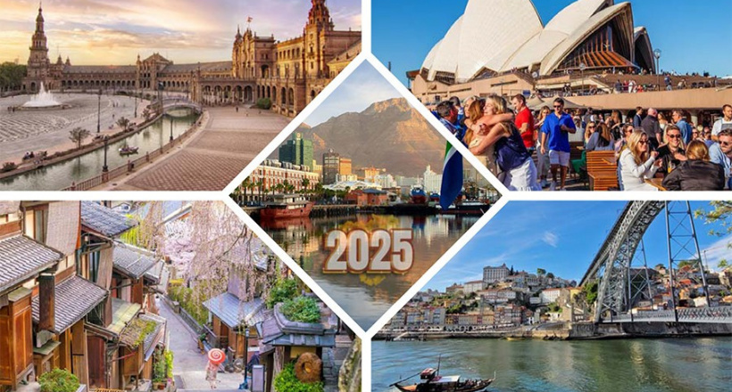 TOP 10 thành phố được yêu thích nhất thế giới đã được xếp hạng năm 2025