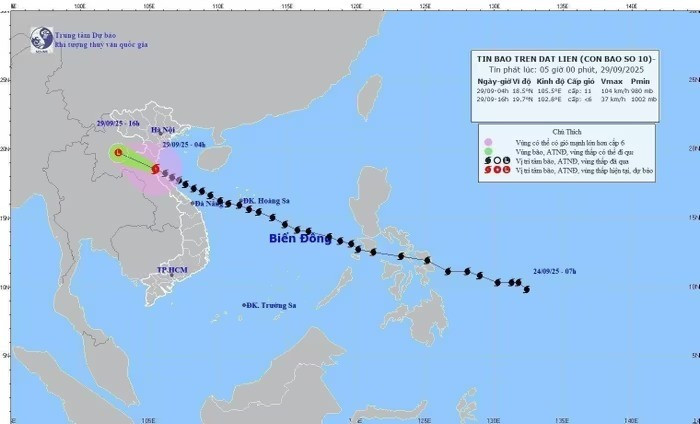 Bão số 10 "quần thảo" gây thiệt hại nghiêm trọng ở nhiều tỉnh thành