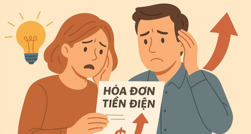 Người dân “than trời” vì tiền điện tháng 8 tăng vọt dù đã qua đợt nắng nóng cao điểm