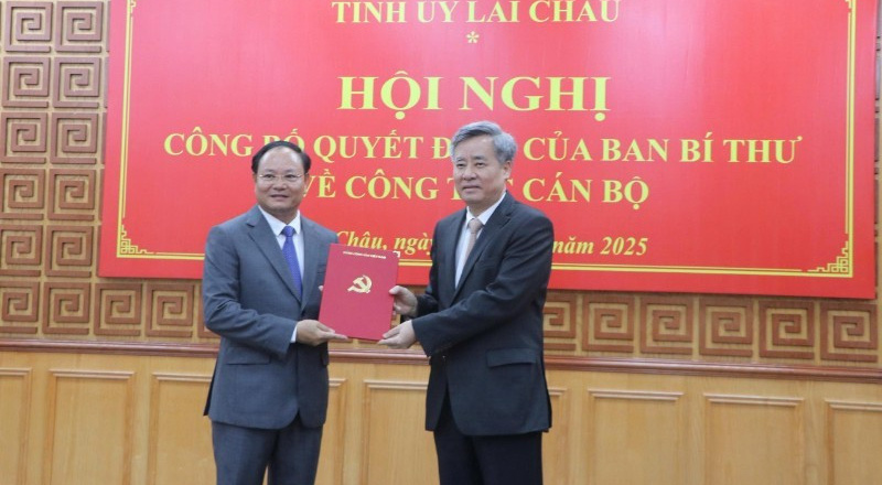 Đồng chí Lê Minh Ngân giữ chức Phó Bí thư Thường trực Tỉnh ủy Lai Châu