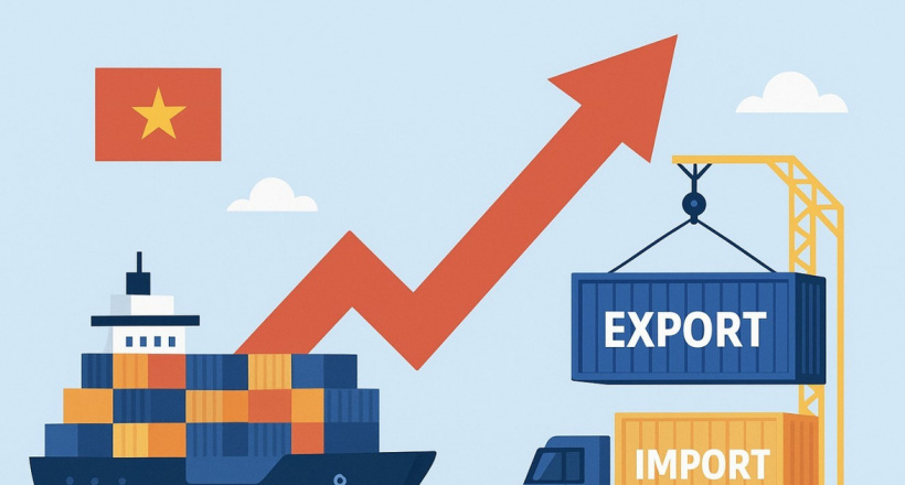 Kim ngạch xuất nhập khẩu Việt Nam tiến sát mốc kỷ lục 800 tỷ USD trong năm 2025