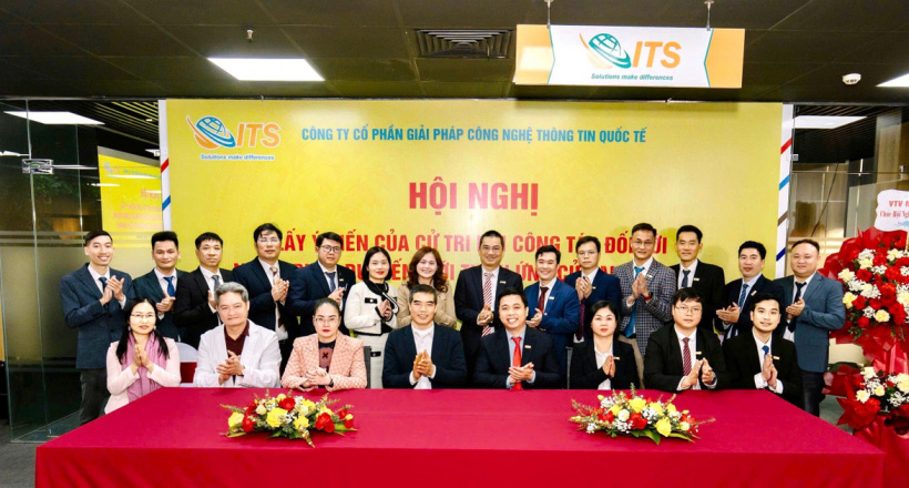 Công ty CP Giải pháp CNTT Quốc tế tổ chức Hội nghị lấy ý kiến cử tri nơi công tác giới thiệu người ứng cử đại biểu HĐND TP. Hà Nội nhiệm kỳ 2026-2031