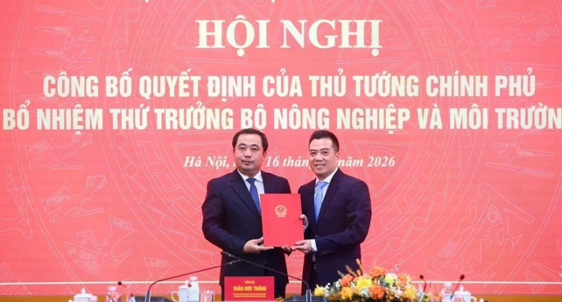 Ông Đặng Ngọc Điệp được bổ nhiệm làm Thứ trưởng Bộ Nông nghiệp và Môi trường