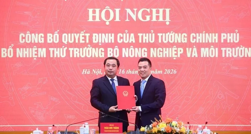 Ông Đặng Ngọc Điệp được bổ nhiệm làm Thứ trưởng Bộ Nông nghiệp và Môi trường
