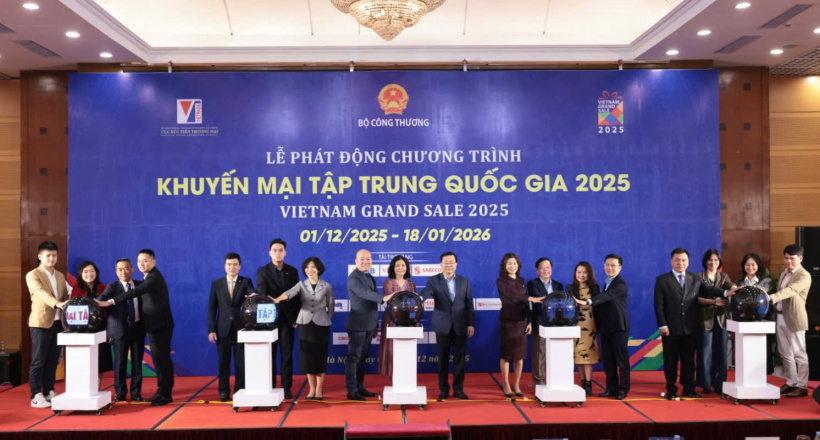 Chính thức phát động Chương trình Khuyến mại tập trung quốc gia 2025 - Vietnam Grand Sale 2025
