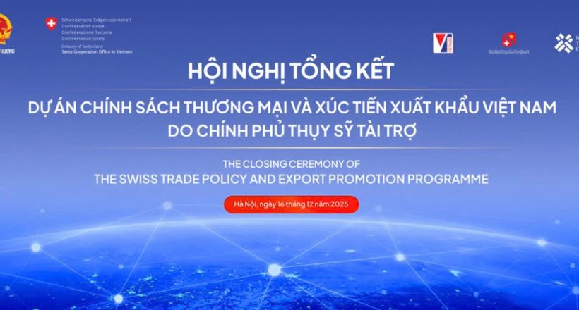 Sắp diễn ra Hội nghị tổng kết dự án chính sách thương mại và xúc tiến xuất khẩu Việt Nam