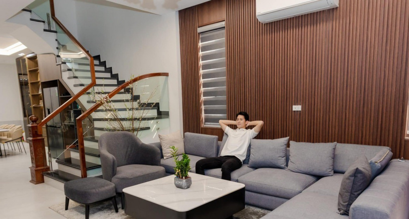 Đột nhập ngôi nhà đẹp như khách sạn của cầu thủ Trần Đình Trọng dành tặng bố mẹ