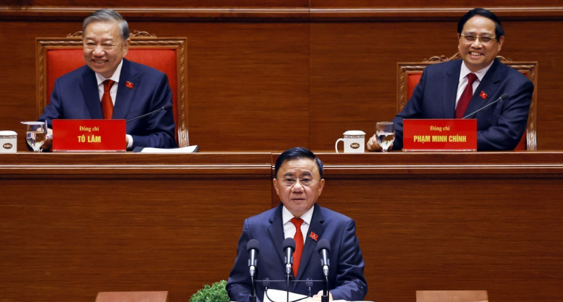 Bộ Chính trị phân công ông Trần Cẩm Tú tiếp tục làm Thường trực Ban Bí thư