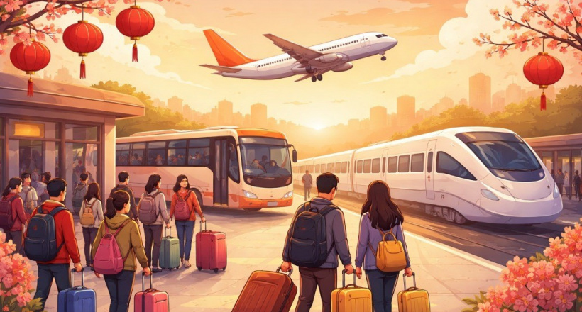 Vé xe, vé tàu tết "cháy" không kém gì vé máy bay