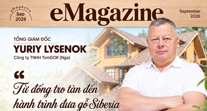 Doanh nhân Yuriy Lysenok – Tổng Giám đốc TomDOK: Từ đống tro tàn đến hành trình đưa gỗ Siberia vào Việt Nam