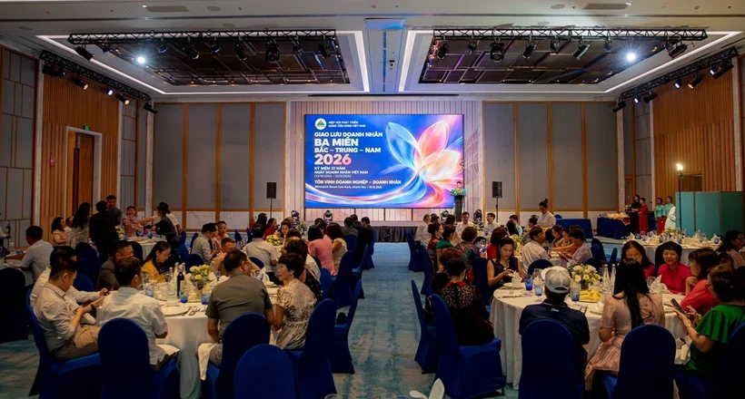 Giao lưu Doanh nhân ba miền Bắc - Trung - Nam 2026 kỉ niệm 22 năm Ngày Doanh nhân Việt Nam 13/10