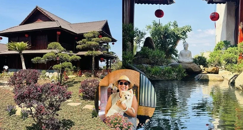 Cận cảnh biệt phủ 10.000m2, đẹp như resort ở Lâm Đồng của nghệ sĩ Hoàng Mập