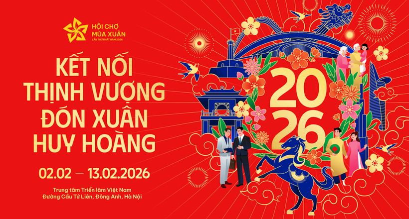 Bộ Công Thương đề nghị địa phương phối hợp huy động trưng bày hoa, cây cảnh tại Hội chợ Mùa Xuân 2026