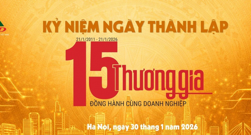 Thư cảm ơn dịp Lễ kỷ niệm 15 năm ngày thành lập Tạp chí Thương Gia
