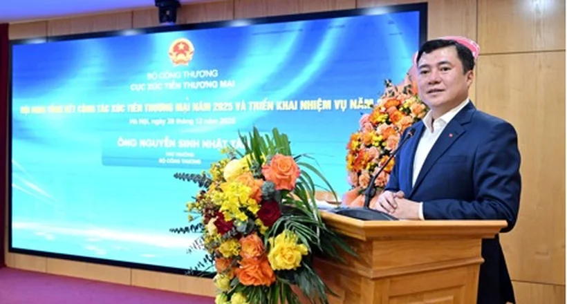 Cục Xúc tiến thương mại tổ chức Hội nghị tổng kết công tác năm 2025, triển khai nhiệm vụ năm 2026