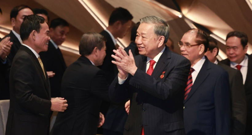 Phát biểu của Tổng Bí thư Tô Lâm tại lễ tuyên dương Bí thư chi bộ xuất sắc và trao giải Búa liềm Vàng