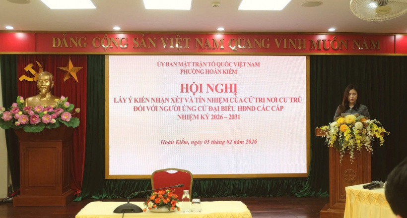 100% cử tri nơi cư trú tín nhiệm ông Trần Thọ Hiển ứng cử đại biểu HĐND thành phố Hà Nội