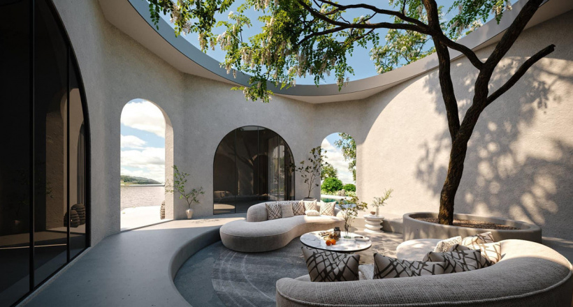 Mãn nhãn biệt thự sang trọng tựa resort diễn viên Bình An dành tặng Á hậu Phương Nga