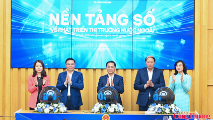 Bộ Công Thương khai trương Nền tảng số về phát triển thị trường nước ngoài