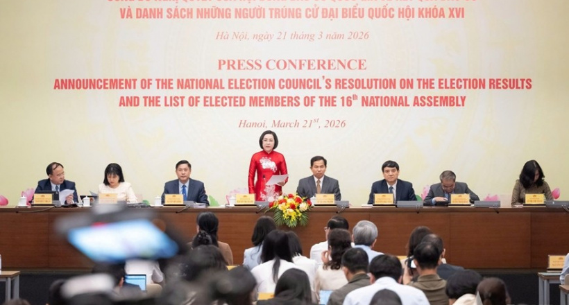 Công bố danh sách chính thức Đại biểu Quốc hội khóa XVI