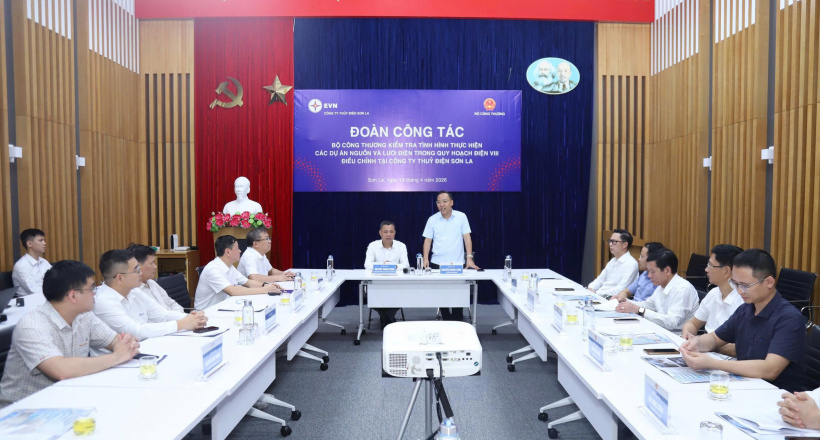 Bộ Công Thương kiểm tra tiến độ dự án điện theo Quy hoạch Điện VIII điều chỉnh tại Sơn La