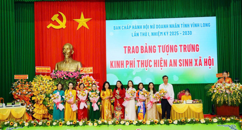 Bà Đặng Thị Trúc Lan Chi được bầu làm Chủ tịch Hội Nữ doanh nhân Vĩnh Long