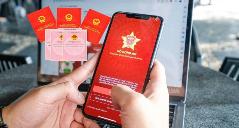 Sổ đỏ trên VNeID được dùng thay cho bản giấy