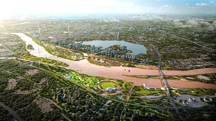Hà Nội loại 3 phường khỏi dự án Trục đại lộ cảnh quan sông Hồng